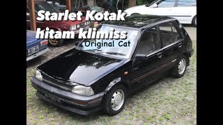 Jual Starlet Kotak Last edition th 1990 XL 10 Original cat [upl. by Lebatsirc239]