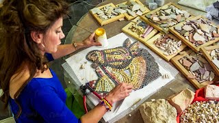 How Artist Makes the Most Complex Mosaics by Hands [upl. by Pris]