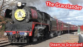 The Elvis Express 707 Operations Gracelander to Bendigo amp the Victorian Goldfields Railway [upl. by Larred]