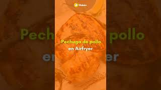 Así se cocina pechuga de pollo en freidora de aire Fácil y deliciosa 😋🍗 Receta en la descripción [upl. by Karlyn]