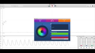 emWave from HeartMath and its breath pacer mandala [upl. by Gnart]