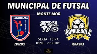 Panorama x Bom de Bola l Municipal de Futsal l Monte Mor [upl. by Ila]