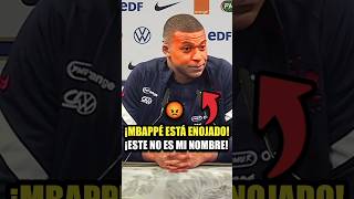 ¡Mbappé está harto de que pronuncien mal su nombre No va a callar más 😡 [upl. by Wieche]