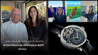 inconversation with Pascal Raffy CEO Bovet [upl. by Dnaltruoc]