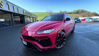 2022 LAMBORGHINI URUS 40 V8 SUV 641 Rosso Mars for sale at Castle Motors [upl. by Zelma]