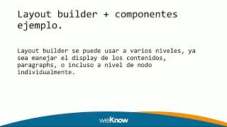 Drupal layout Builder  Paragraphs  Components  José Angel Bonfil  Drupal Camp 2018 [upl. by Arabella19]