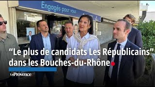 Élections législatives  quotLe plus de candidats Les Républicainsquot dans les BouchesduRhône [upl. by Kacerek]