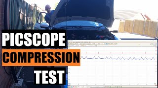 GOOD vs BAD RELATIVE COMPRESSION TEST PicoSope 2204A and Hantek CC650 Mechanic Mindset [upl. by Teteak]