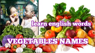 VEGETABLES NAMES AND APPEARANCESEnglish and Tagalog [upl. by Htide]