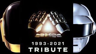 Daft Punk Tribute  1993 to 2021  Thank you [upl. by Gally]