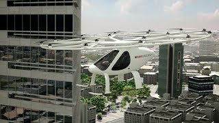 Volocopter and RTA Dubai cooperate on eVTOL Autonomous Air Taxi AAT [upl. by Gabriele966]