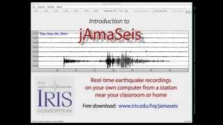 jAmaSeis—Teaching with Realtime seismic data tutorial [upl. by Yevol]