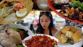 SINGAPOREs BEST HAWKER STREET FOOD for 24 hours [upl. by Nimocks]