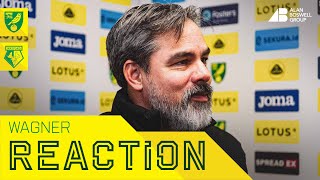 REACTION  Norwich City 42 Watford  David Wagner [upl. by Darmit770]