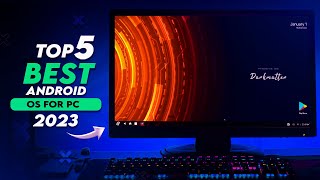 Top 5 Best Android OS for Low End Pc And Laptops 2023 [upl. by Otrebtuc345]