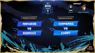 JUEVES DE ARGENLEAGUE 2DEFINITORIAS CHOPI VS IVANENKO NAHUE05 VS RODRIXX  AOE2 DE PARTE II [upl. by Girvin161]