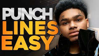 THE EASY WAY TO MAKE RAP PUNCHLINES [upl. by Eelaroc]