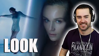 Polina Gagarina REACTION LOOK [upl. by Ipoillak]