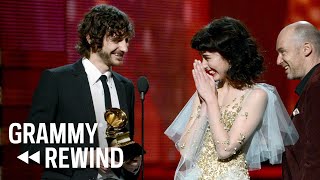 Watch Gotye amp Kimbra Win GRAMMY For “Somebody That I Used To Know” In 2013  GRAMMY Rewind [upl. by Yna]