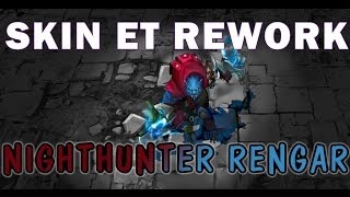 NightHunter Rengar Skin amp Rework Spotlight  LOL PBE  Le chaton enragé  League Of Legends [upl. by Hibbs]