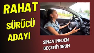 RAHATLIKTAN EHLİYET ALAMAYAN SÜRÜCÜ ADAYI  3 SINAV [upl. by Llirpa]