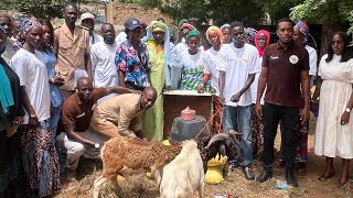 Formation en embouche ovine à Kougheul  Le PRAPS2 remet des kits aux bénéficiaires pour le démarr [upl. by Herbert816]