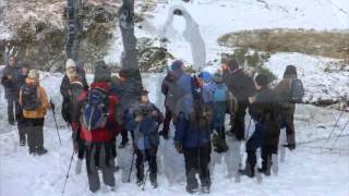 Kilmarnock Ramblers Long Cairn amp Loudoun Hill Darvel Jan 17th 2016 [upl. by Halyak]