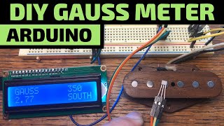 Gaussmeter for Magnetic Fields [upl. by Anitsyrk]