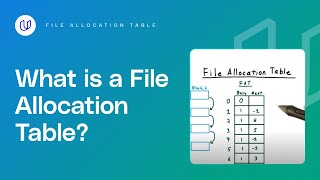 File Allocation Table [upl. by Eiramyelhsa222]