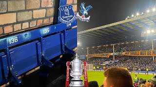 England’s BEST Old School Stadium Everton vs Crystal Palace [upl. by Teressa]