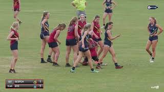 Scotch Oakburn vs Guilford Young  SATIS 1ST XVIII Girls State Final 2023 [upl. by Ymia]