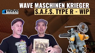 WAVE SAFS Type R Raccoon  Maschinen Krieger  Building Tutorial [upl. by Quince862]