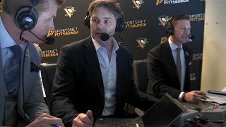 Jaromir Jagr jersey retirement In the booth FULL INTERVIEW [upl. by Aihsak]