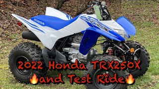 2022 Honda TRX250X PDI and Test Ride [upl. by Martinelli]