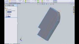 How To Make A Plane Tail Using Solidworks 80 [upl. by Shannah]