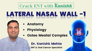 PARANASAL SINUSES ANATOMY  PHYSIOLOGY  LATERAL WALL OF NOSE  ENT LECTURES  DR KANISHK MEHTA [upl. by Eudocia788]