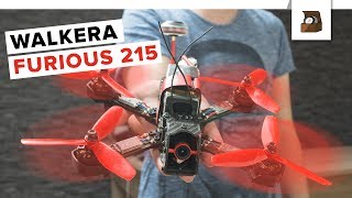 WALKERA FURIOUS 215  FPV Racing Drohne RTF  Deutsch  FullHD [upl. by Eellah591]