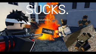 Mobile servers SUCKS  Roblox Guts amp Blackpowder [upl. by Ahl]