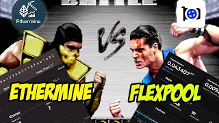 ETHERMINE VS FLEXPOOL MINHA OPINIÃO [upl. by Feenah771]