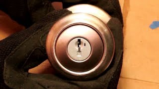 How to Flip a Kwikset SmartKey Door Knob with an Upside Down Keyhole [upl. by Kenaz103]