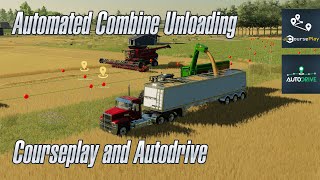 Automate your Harvest with Autodrive and Courseplay  FS22 Tutorial [upl. by Itnava139]