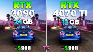 RTX 3090 vs RTX 4070 Ti  Test in 10 Games [upl. by Emilia]