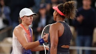 Iga Swiatek digs deep to see off Naomi Osaka in French Open epic [upl. by Griffy559]