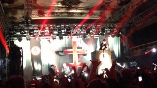 Marilyn Manson 03 Antichrist Superstar  live Prag Lucerna 2014 [upl. by Esmond]