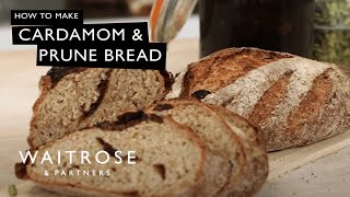 How To Make Cardamom And Prune Bread  Waitrose [upl. by Melisa727]