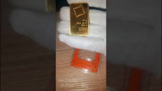 50g Gold Bar  Valcambi [upl. by Voorhis]