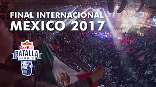 Final Internacional 2017  Red Bull Batalla [upl. by Odnumyar245]