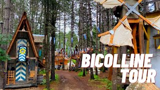 Bicolline tour  Inside a medieval fantasy LARP town [upl. by Mercuri]