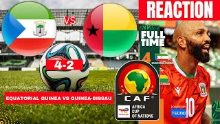 Equatorial Guinea vs GuineaBissau 42 Live Africa Cup Nations AFCON 2024 Football Match Score [upl. by Curt]