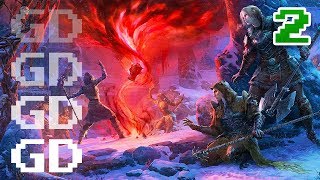 Elder Scrolls Online Harrowstorm Playthrough  Part 2 Unhallowed Grave  Dark Heart of Skyrim [upl. by Lem]